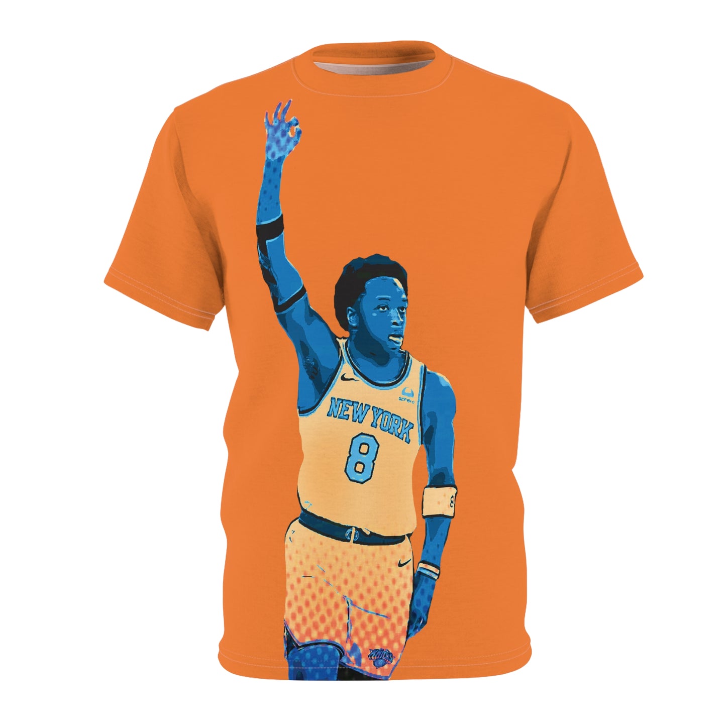 OG Anunoby Photo Unisex Tee - New York Knicks Fan Apparel, NBA Sports Tee, Graphic T-Shirt, Athlete