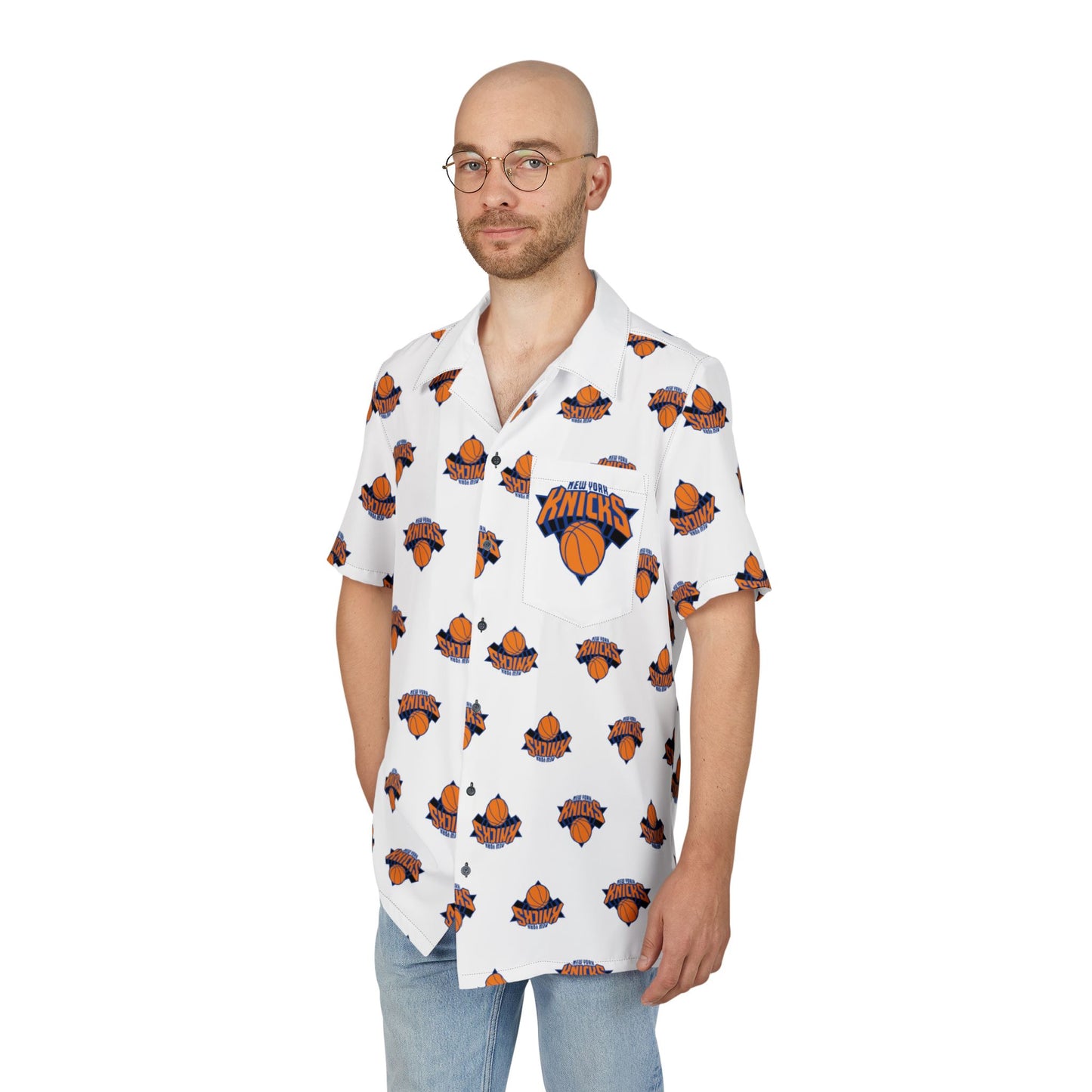 Unisex Hawaiian Button-Down Shirt - NYK