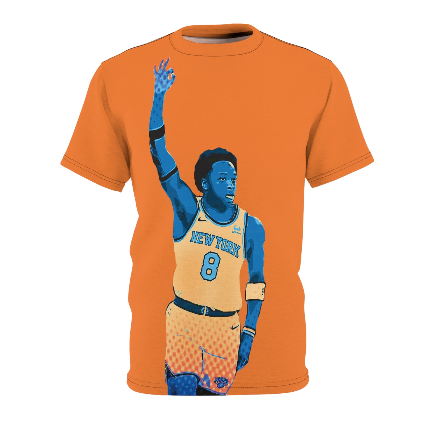 OG Anunoby Photo Unisex Tee - New York Knicks Fan Apparel, NBA Sports Tee, Graphic T-Shirt, Athlete