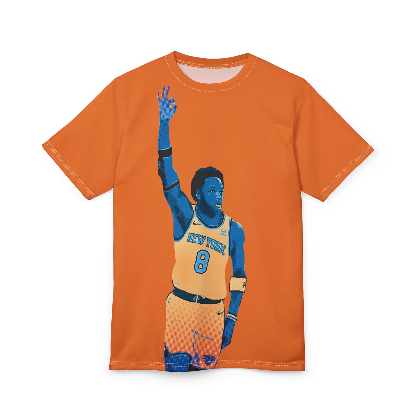 OG Anunoby Photo Unisex Tee - New York Knicks Fan Apparel, NBA Sports Tee, Graphic T-Shirt, Athlete