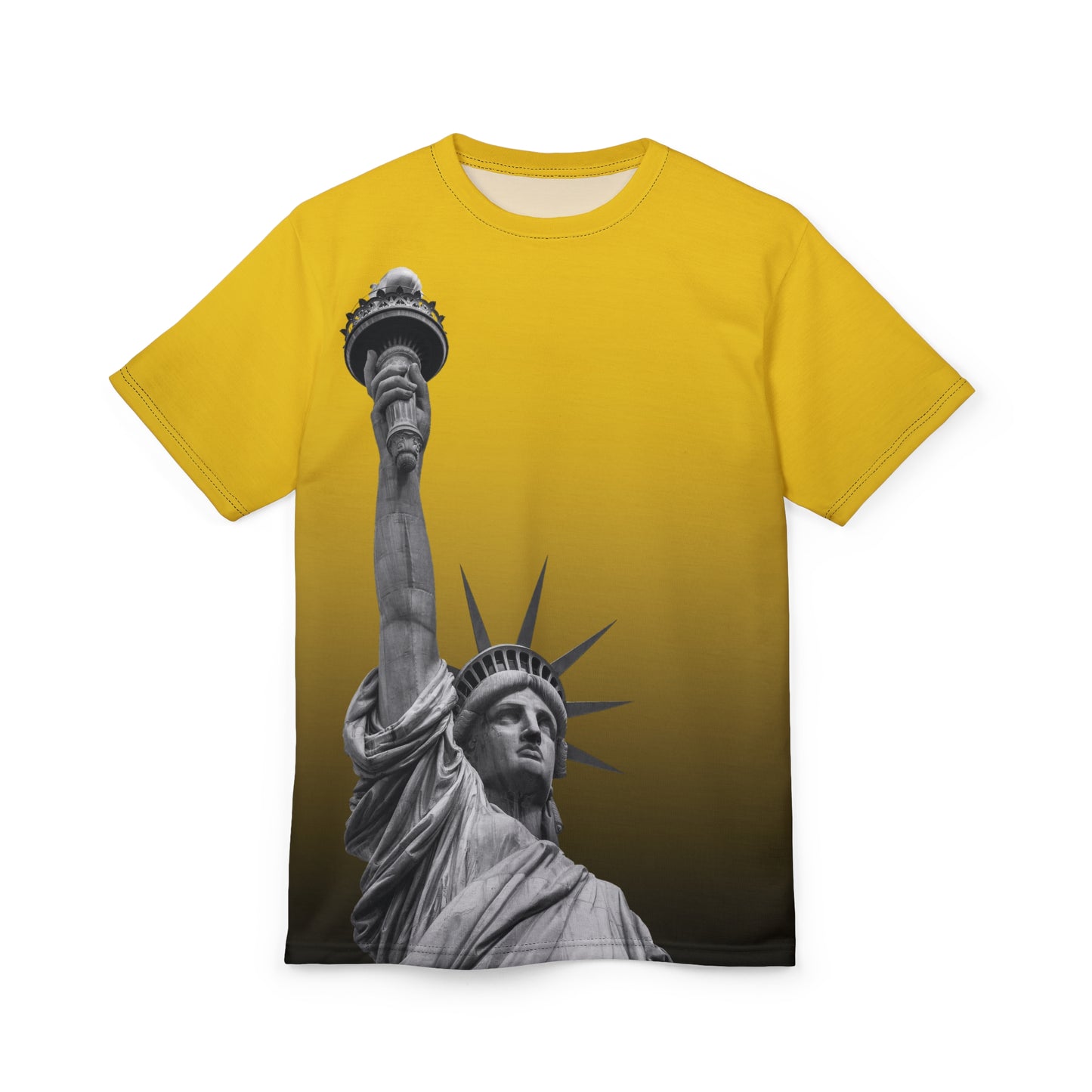 Statue of Liberty - yellow