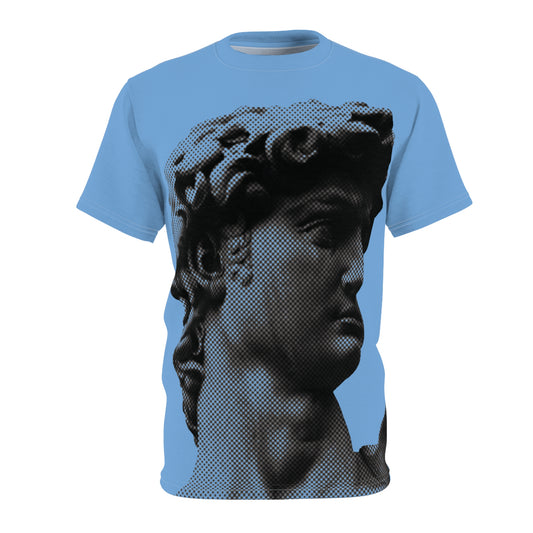 Bust of David (blue)