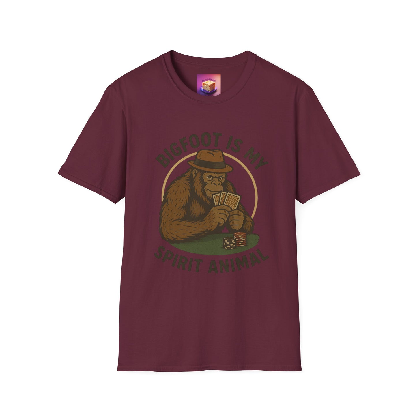 Bigfoot Is My Spirit Animal (poker)