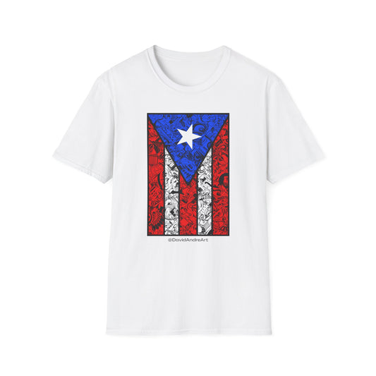 Puerto Rican Flag 3 - David Andre Art
