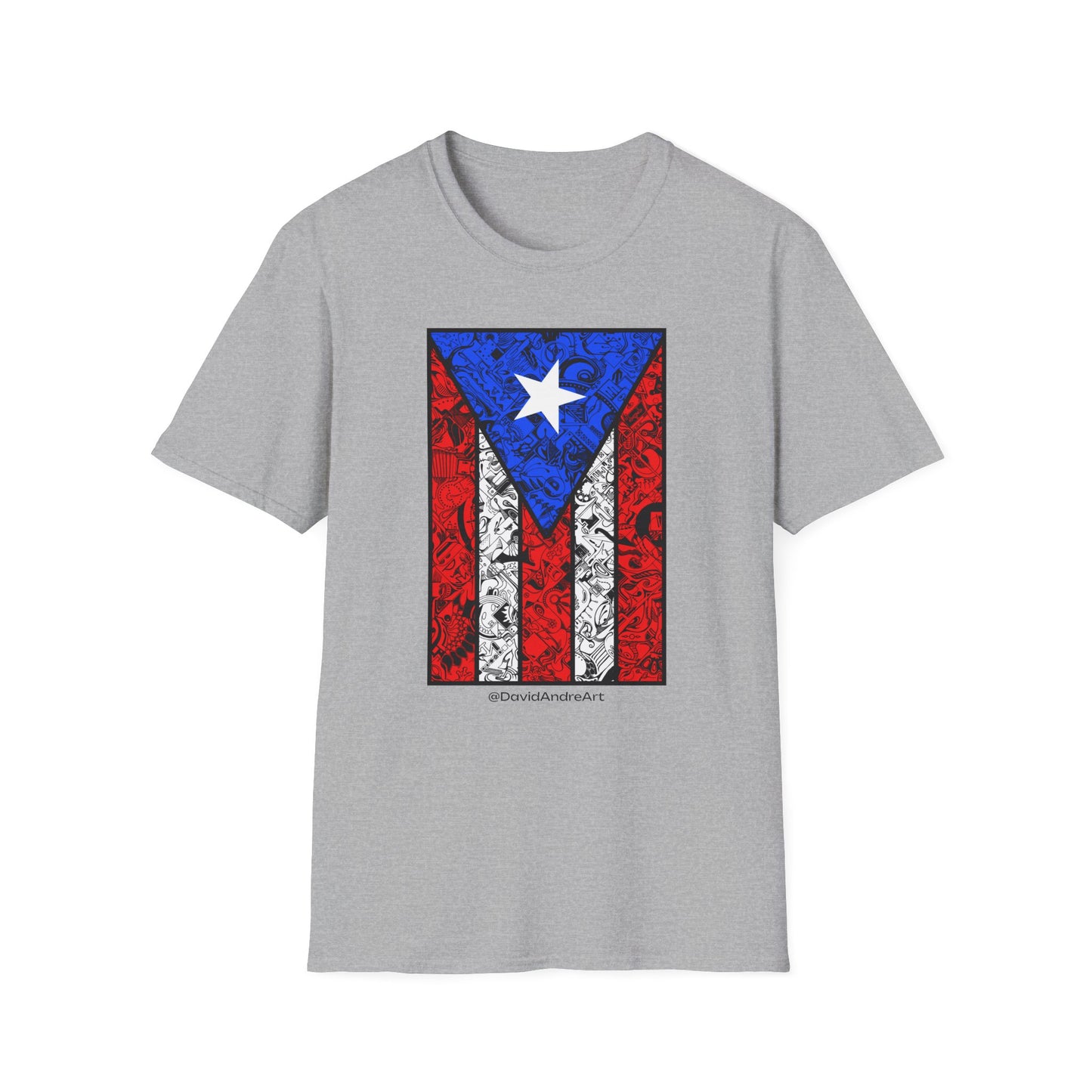 Puerto Rican Flag 3 - David Andre Art