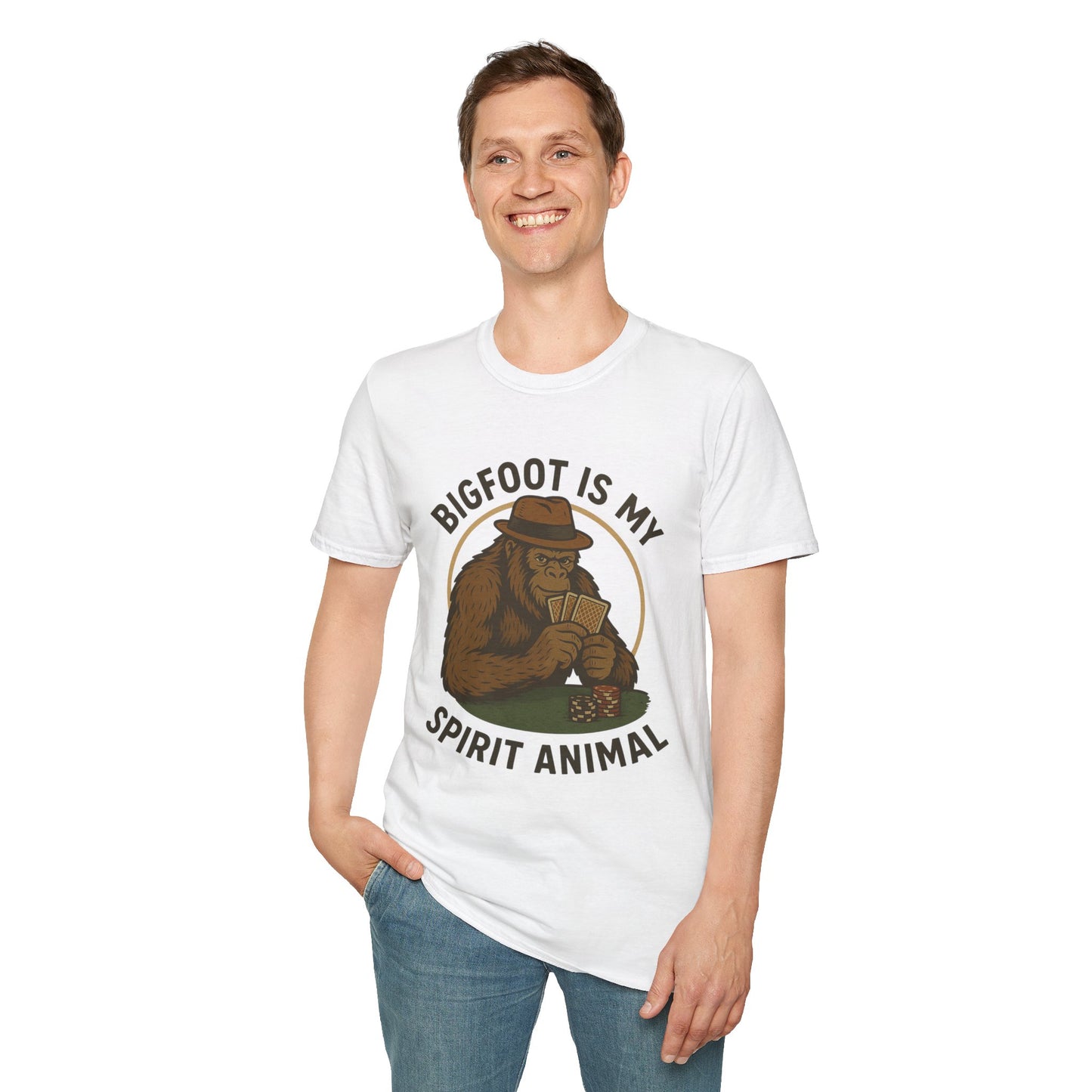 Bigfoot Is My Spirit Animal (poker)