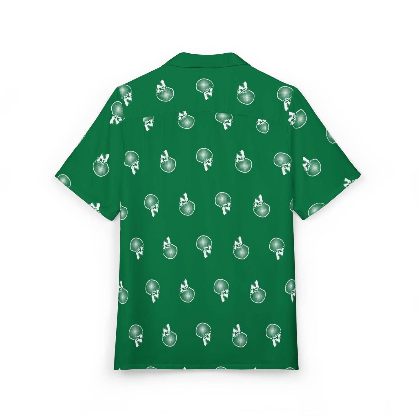 Unisex Hawaiian Button-Down Shirt - Forever Endeavor (green)
